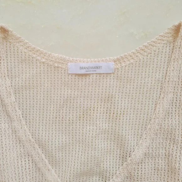 Size-M, Crochet cotton midi dress - Picture 4 of 4